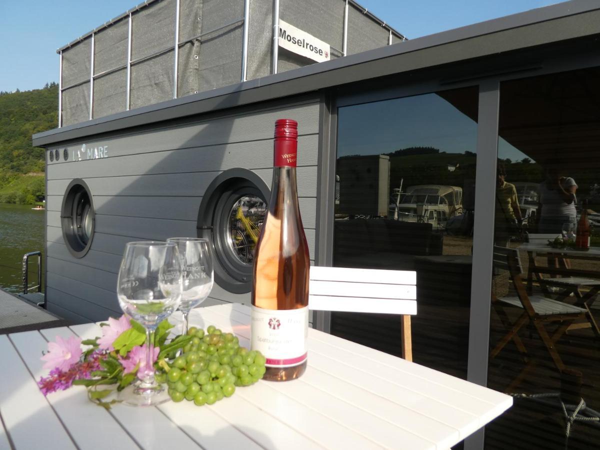 Hausboot Moselrose In Poelich Hotel Polich Luaran gambar
