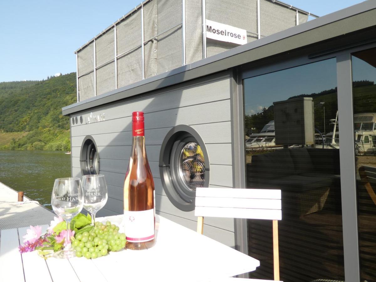 Hausboot Moselrose In Poelich Hotel Polich Luaran gambar