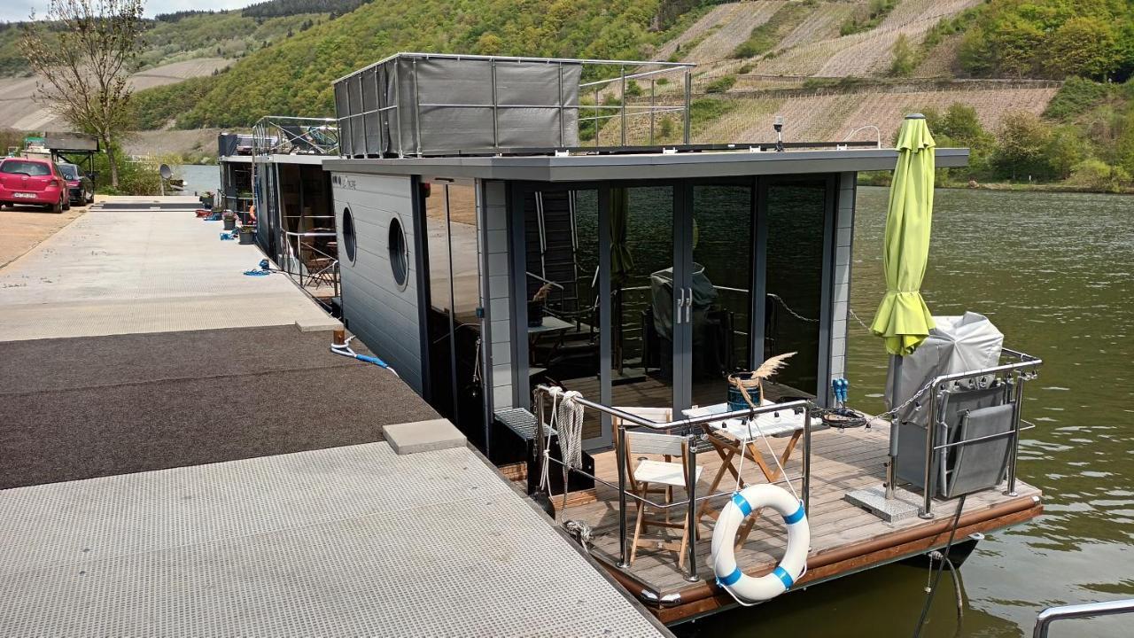 Hausboot Moselrose In Poelich Hotel Polich Luaran gambar