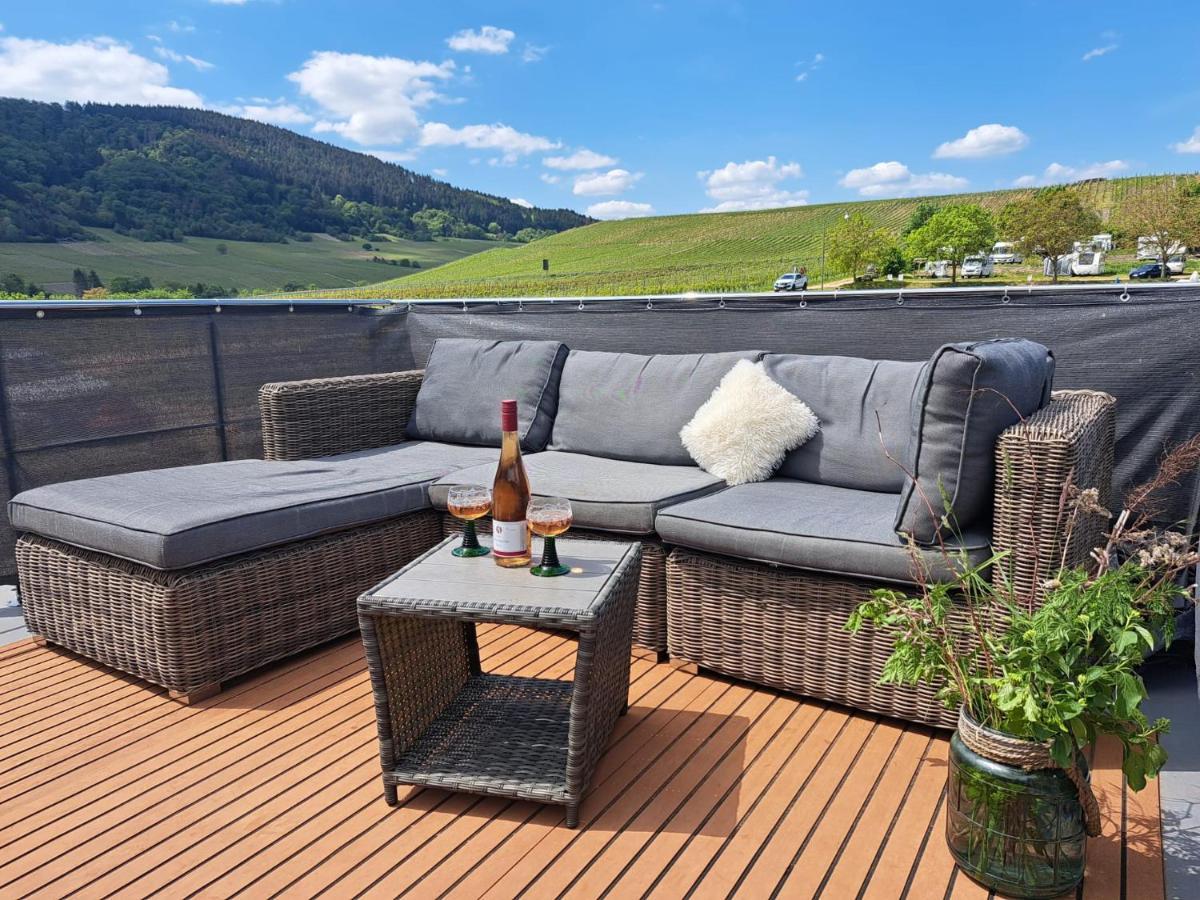 Hausboot Moselrose In Poelich Hotel Polich Luaran gambar